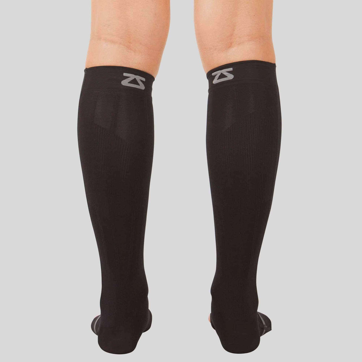 Zensah Compression Ankle/Calf Sleeves - Black