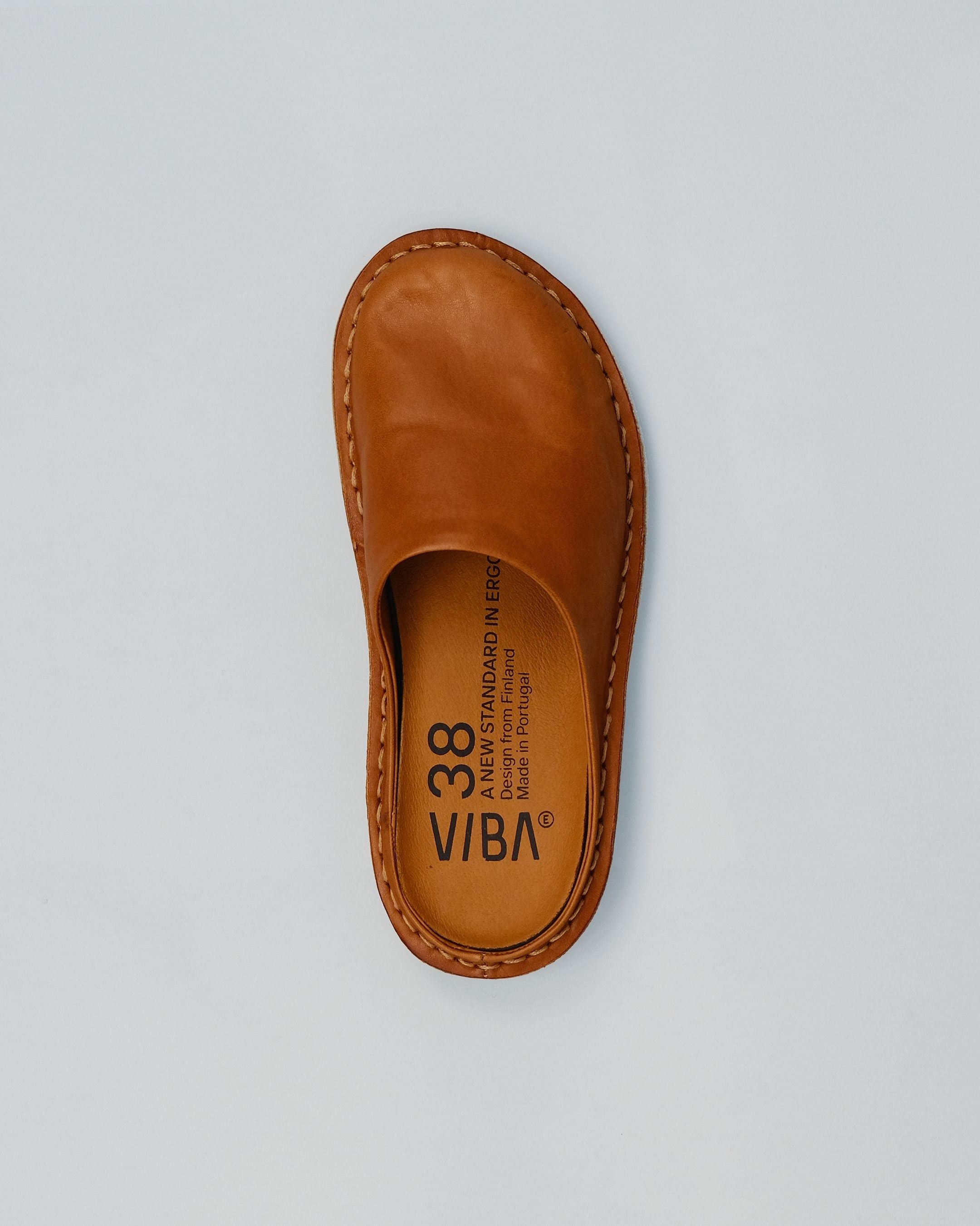 ROMA Leather Cognac Brown