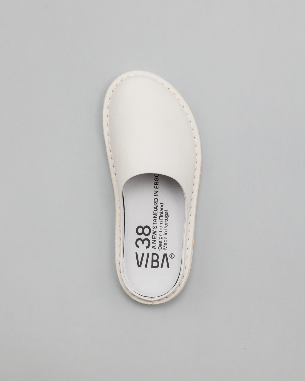 ROMA Leather Bone White