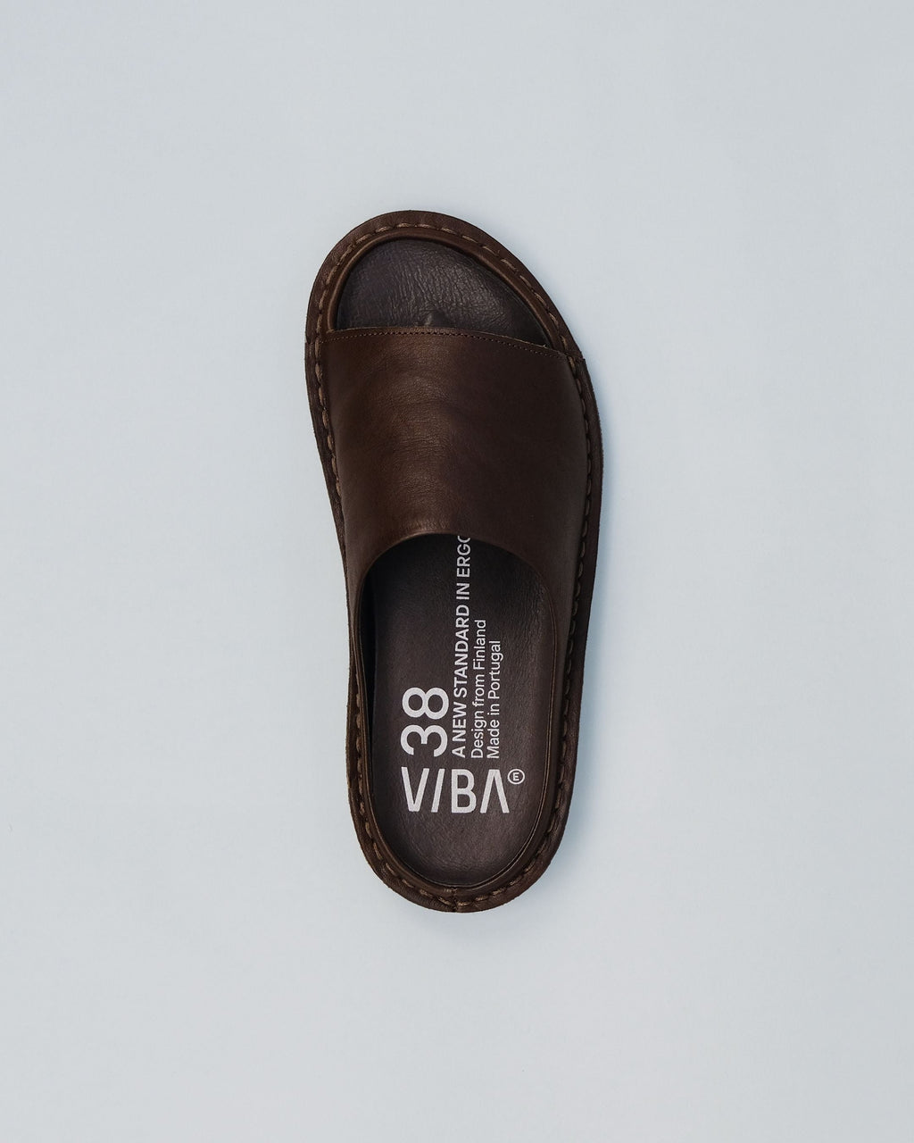 SAINT TROPEZ Leather Cocoa Brown