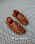 TRIBECA Leather Cognac Brown