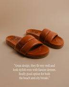 PORTO Leather Cognac Brown