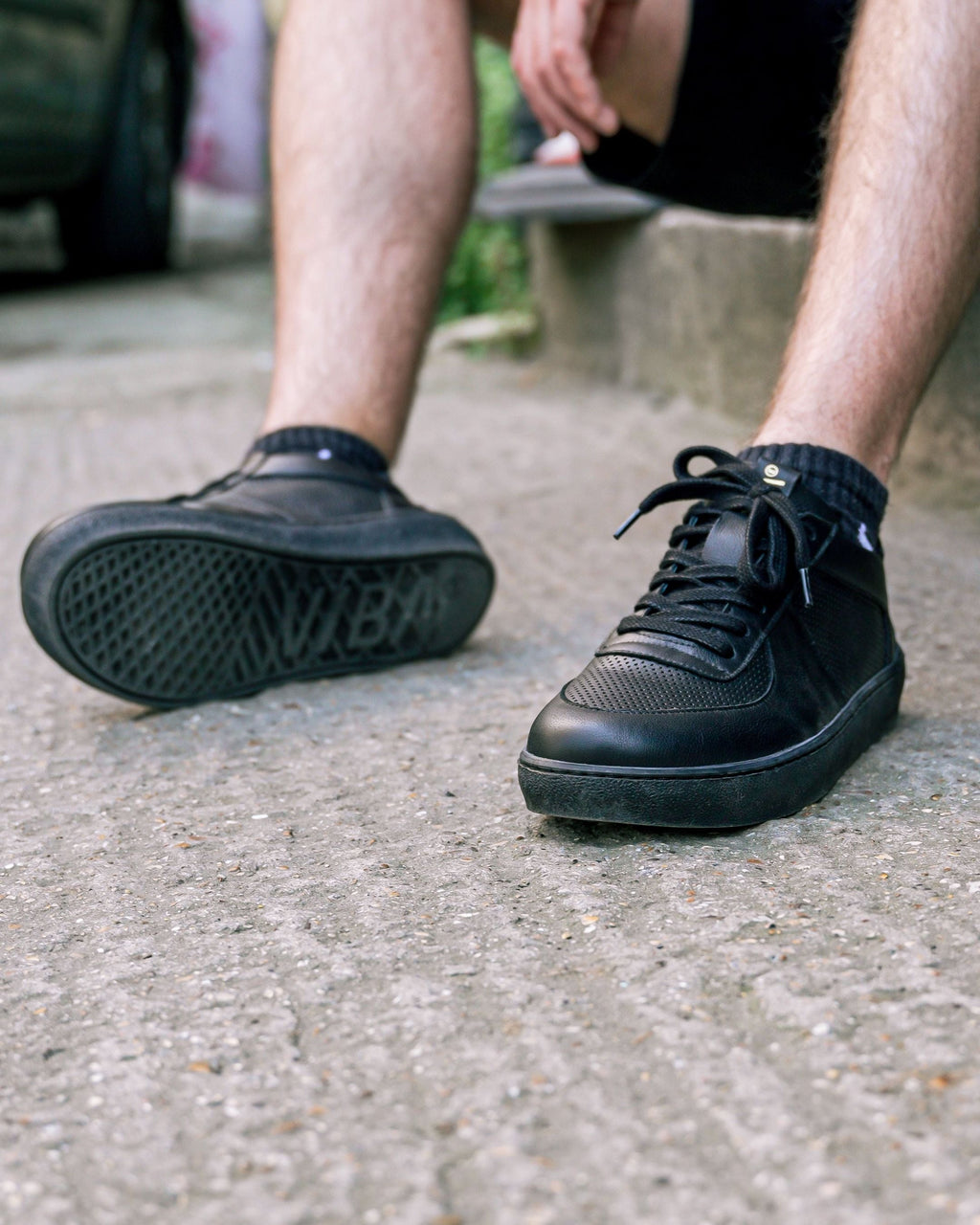 LONDON Bio Leather Black/Black