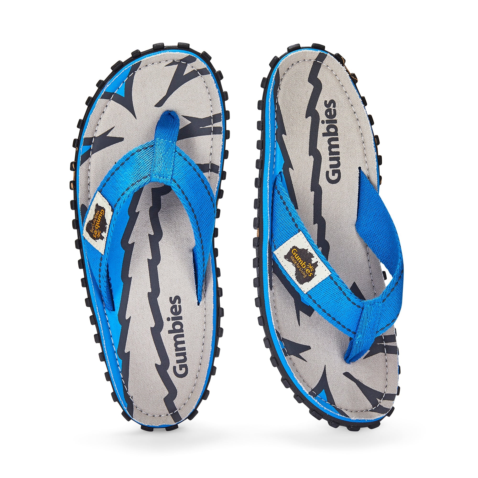 Islander Flip-Flops - Blue Palms