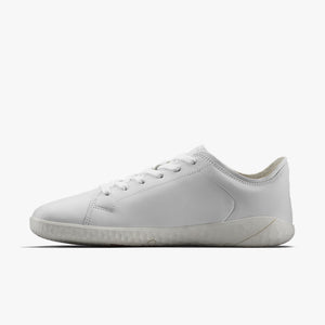 Vivobarefoot Women's Geo Court IV - Bright White Leather