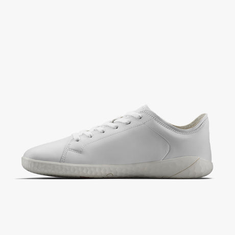 Vivobarefoot Women's Geo Court IV - Bright White Leather