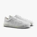 Vivobarefoot Women's Geo Court IV - Bright White Leather
