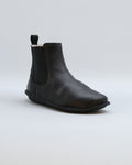 HELSINKI Leather Preto Black Shearling
