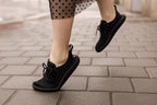 Flow black barefoot sneakers