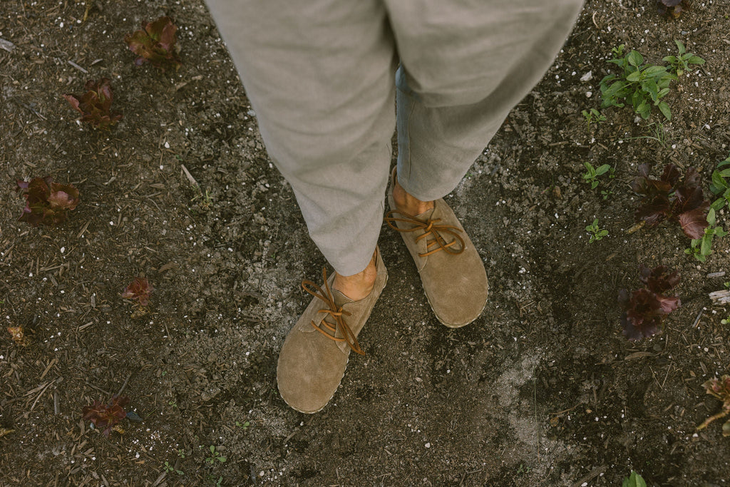 Barefoot Grounding Lace Up Shoe / Earth