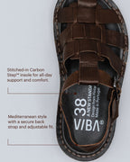 CAPRI Leather Cocoa Brown