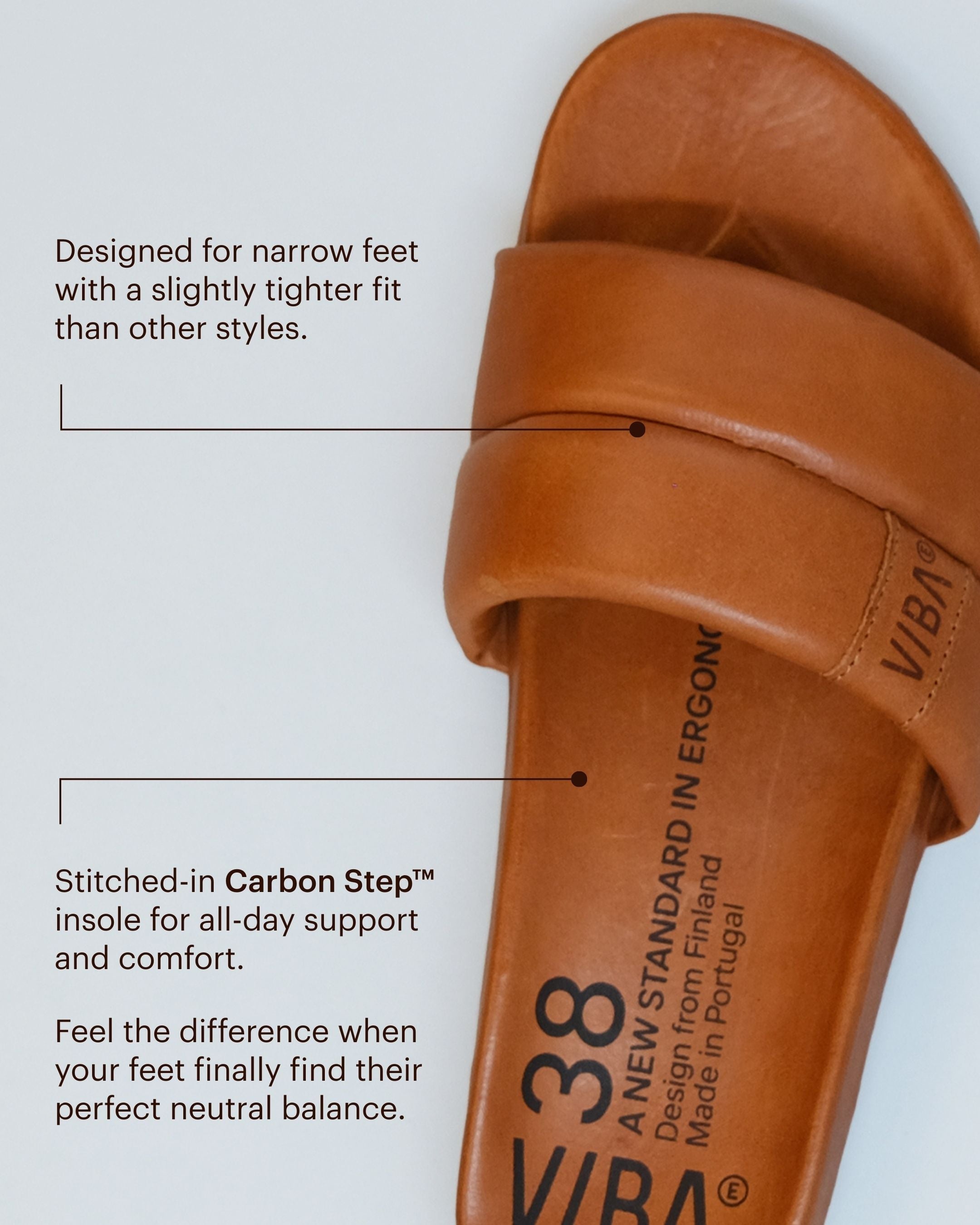 PORTO Leather Cognac Brown