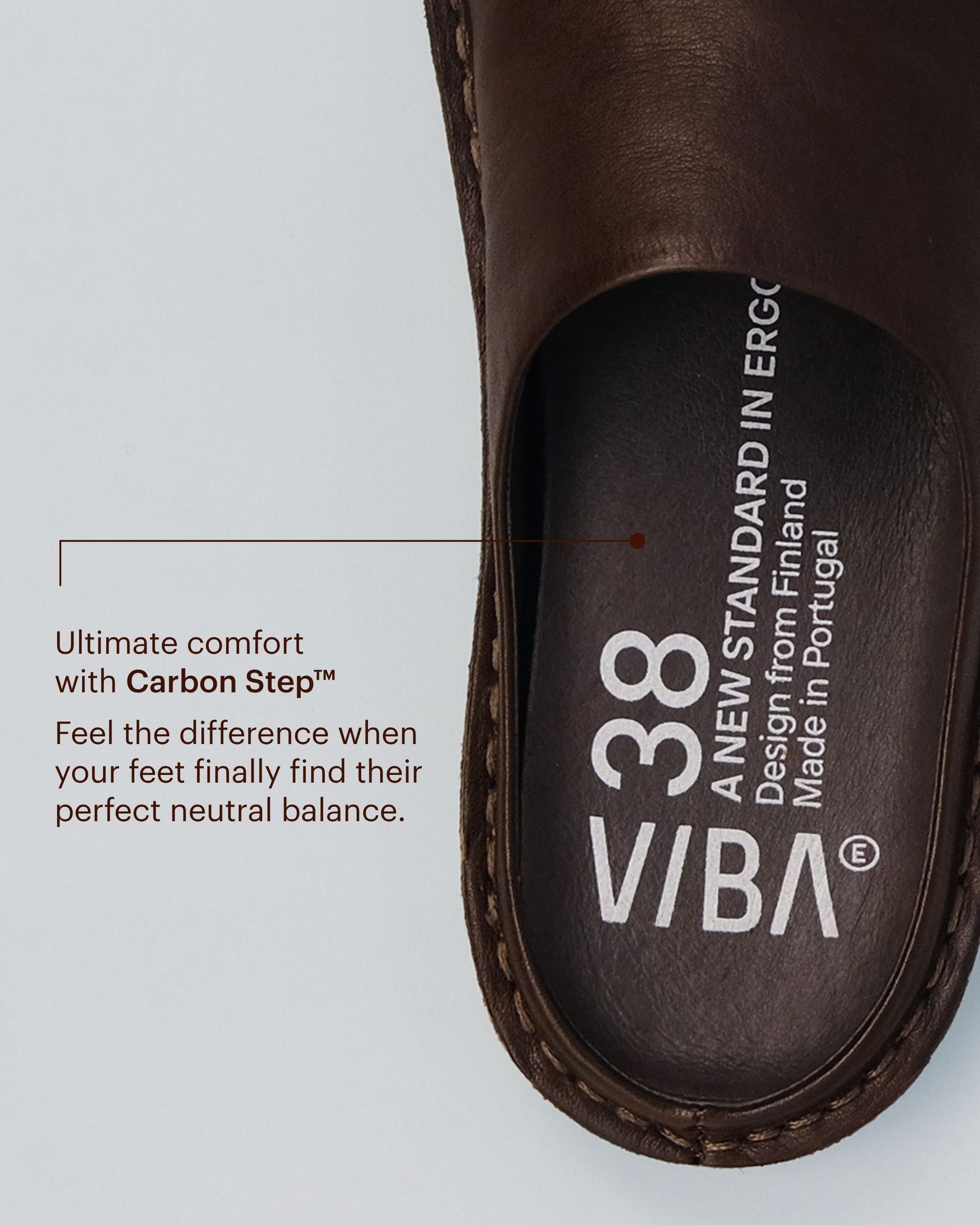 SAINT TROPEZ Leather Cocoa Brown