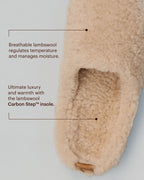 ROMA Shearling Natural White