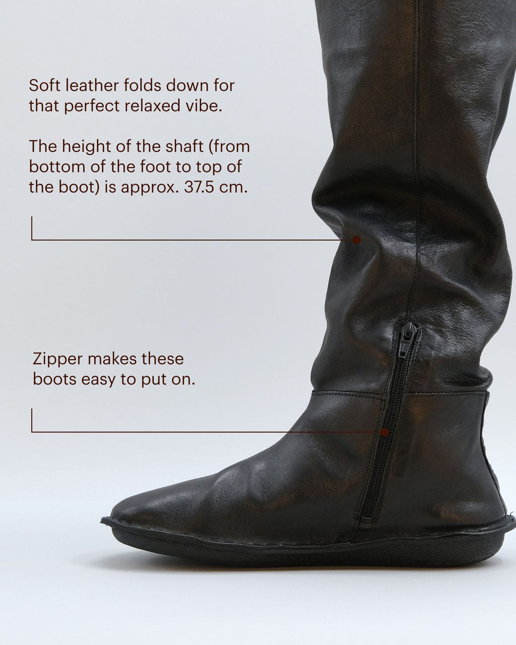 WOODSTOCK Leather Preto Black