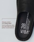 SAINT TROPEZ Leather Preto Black