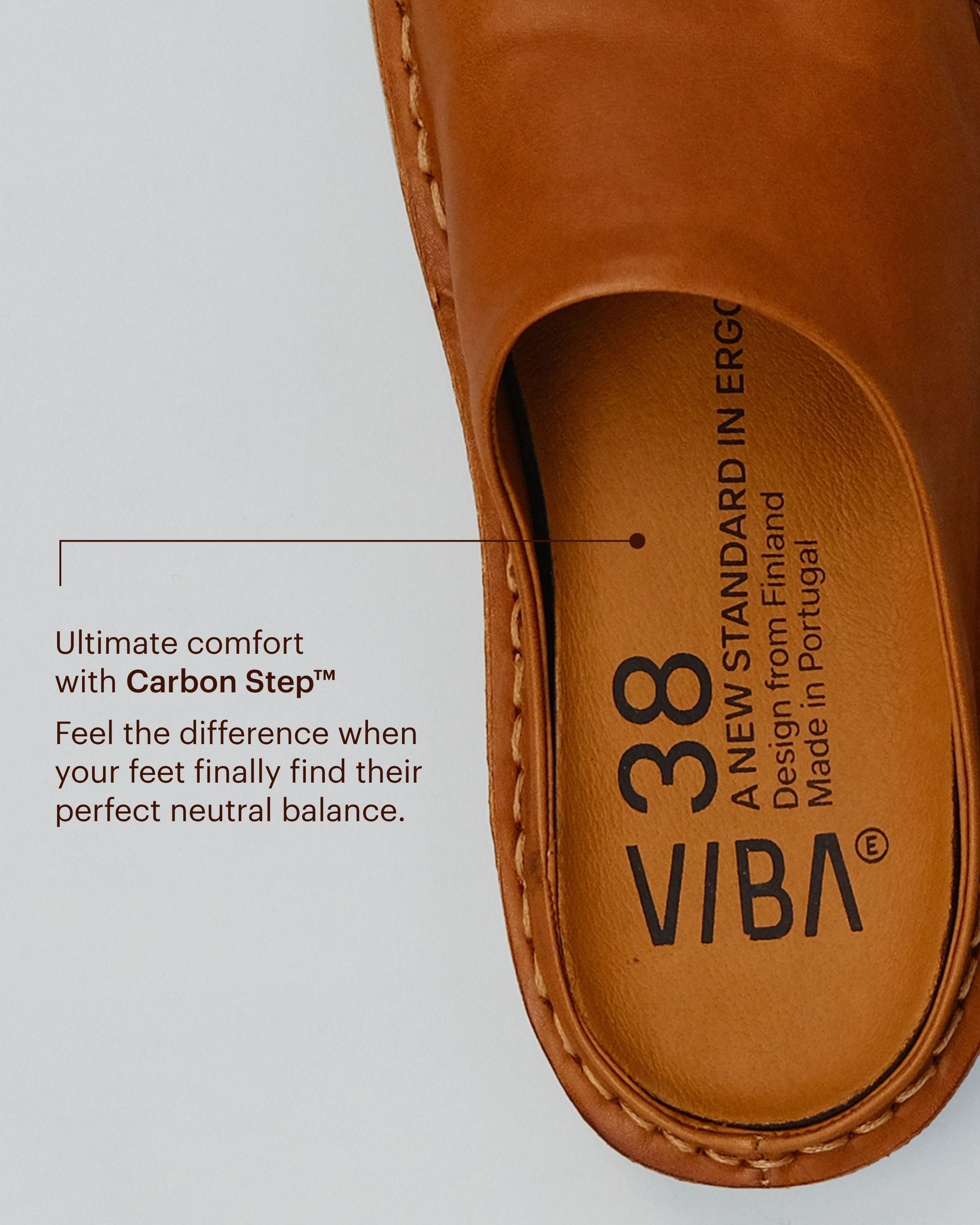 ROMA Leather Cognac Brown