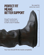 WOODSTOCK Leather Preto Black