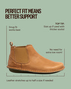 HANKO Leather Fawn Tan