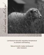 ROMA Shearling Natural White