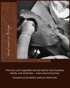 ROMA Woven Leather Cocoa Brown