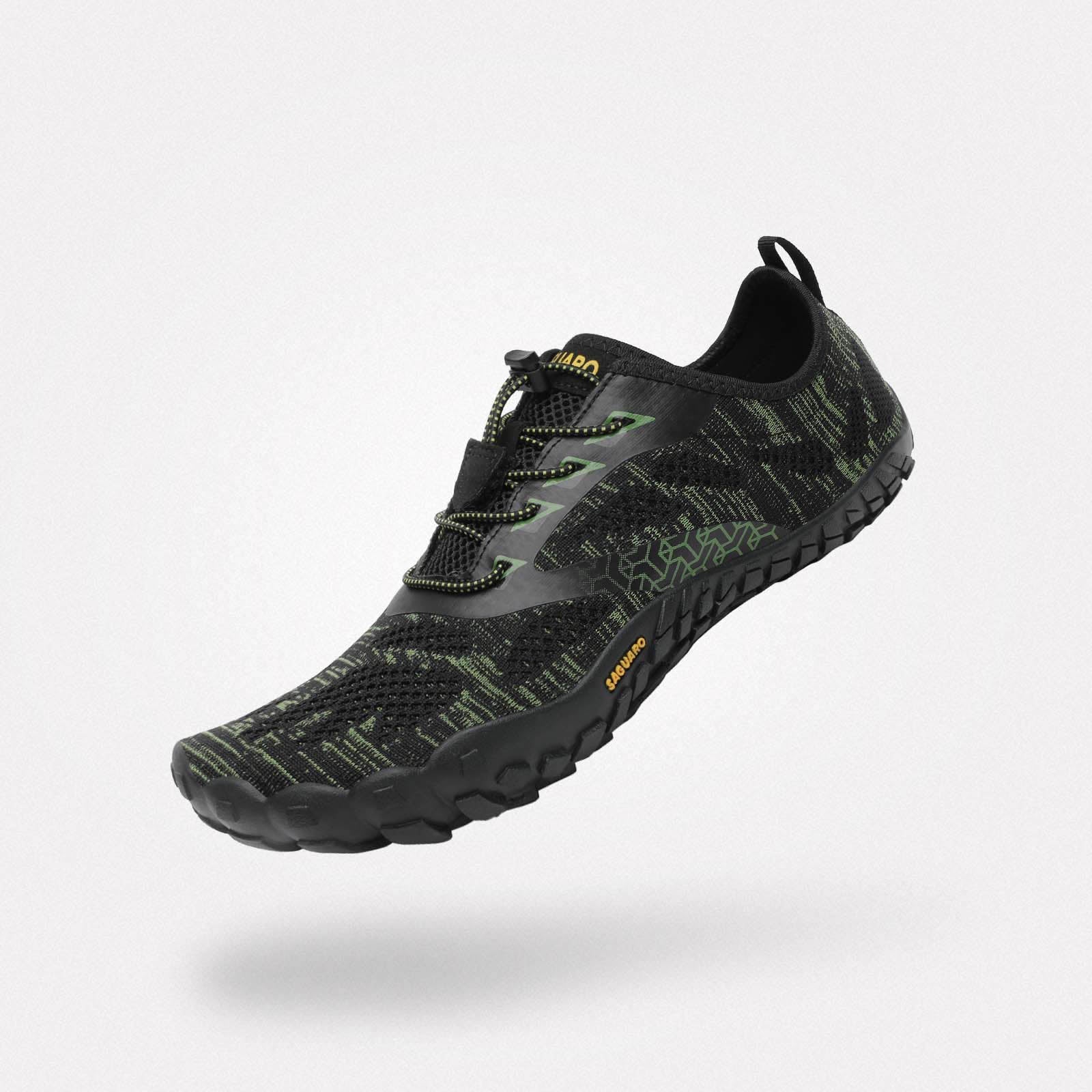 Smart II - Barefoot Shoes - Black/Green