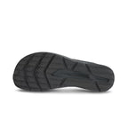 Black Altra Men's Solstice XT3 running shoe outsole with textured grip pattern.