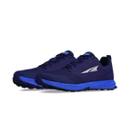 Dark blue Altra men's Superior 7 athletic shoes with white logo and black laces.