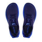 Dark blue Altra men's athletic shoes with black laces and Ultra logo on tongue and insole.