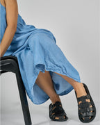 AMALFI Leather Preto Black