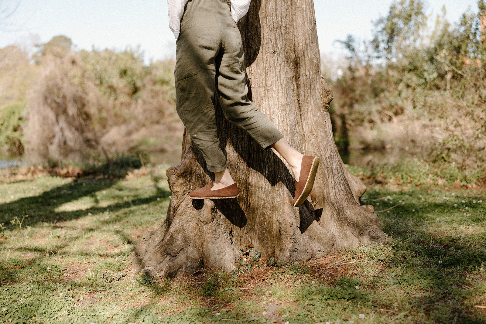 Barefoot Grounding Slip-on Shoes / Redwood