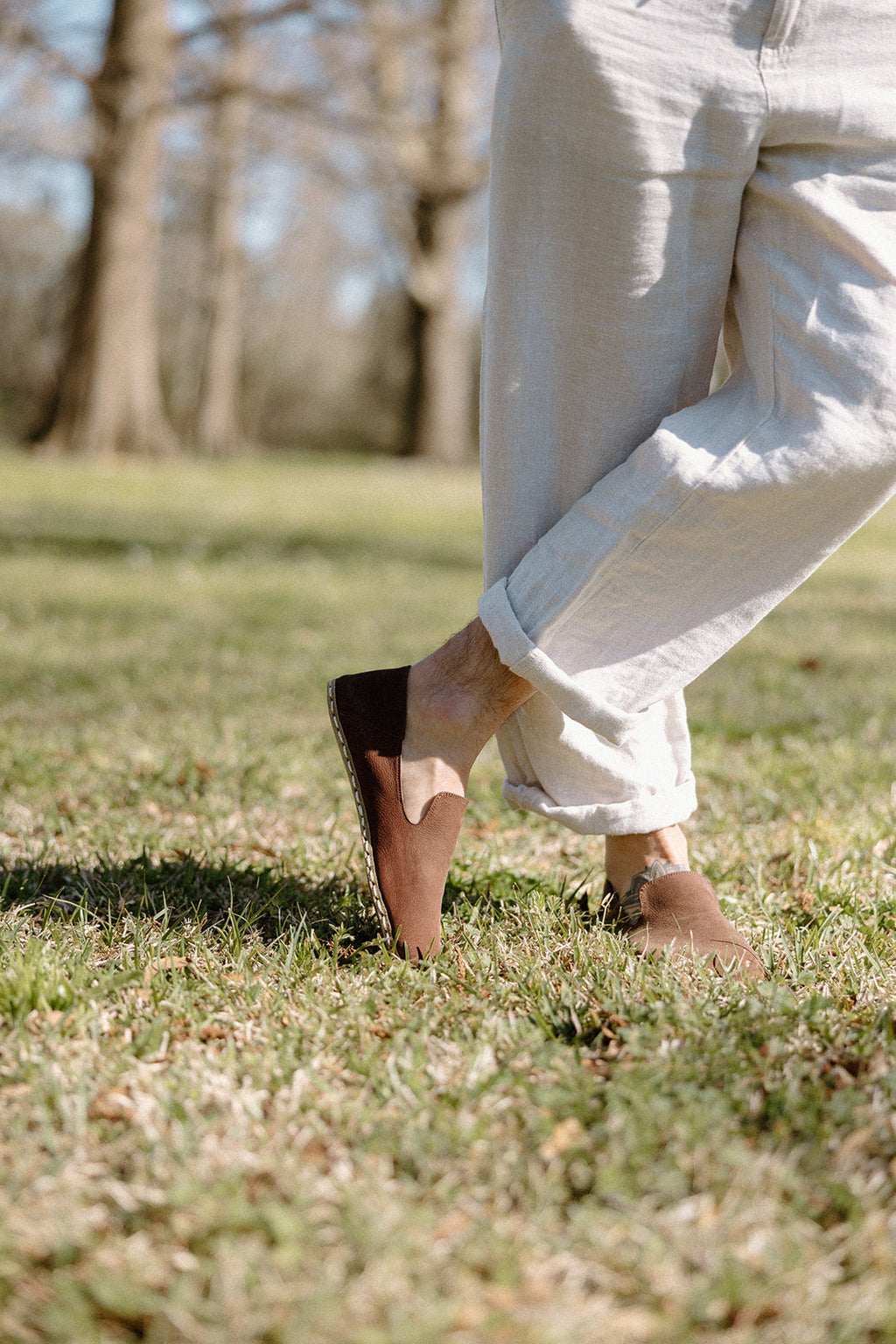 Barefoot Grounding Slip-on Shoes / Redwood