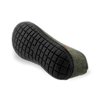 Shoe with natural rubber sole - black - Forest