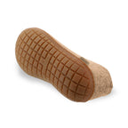 Shoe with natural rubber sole - honey - Sand