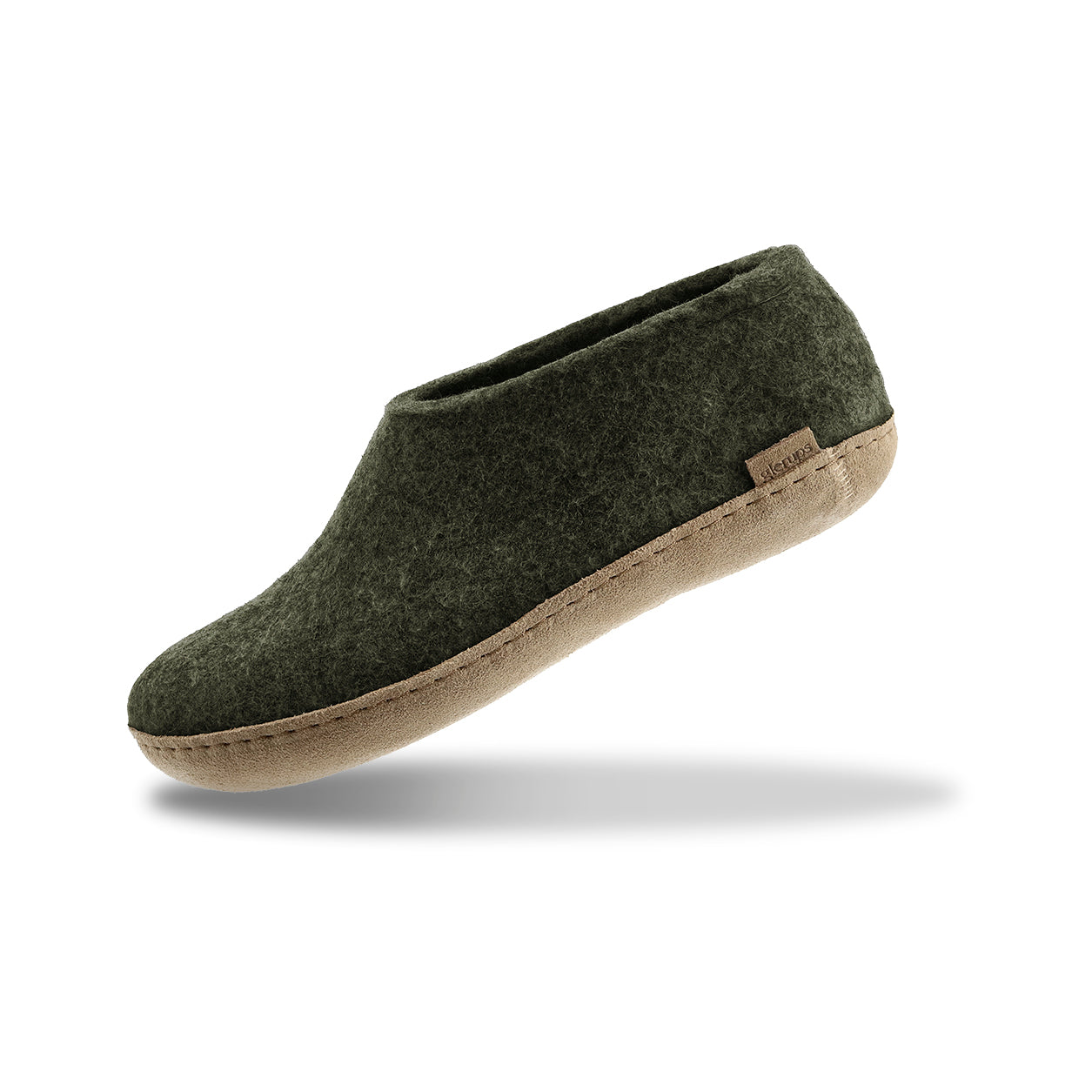 Shoe with leather sole - Forest