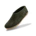 Shoe with leather sole - Forest