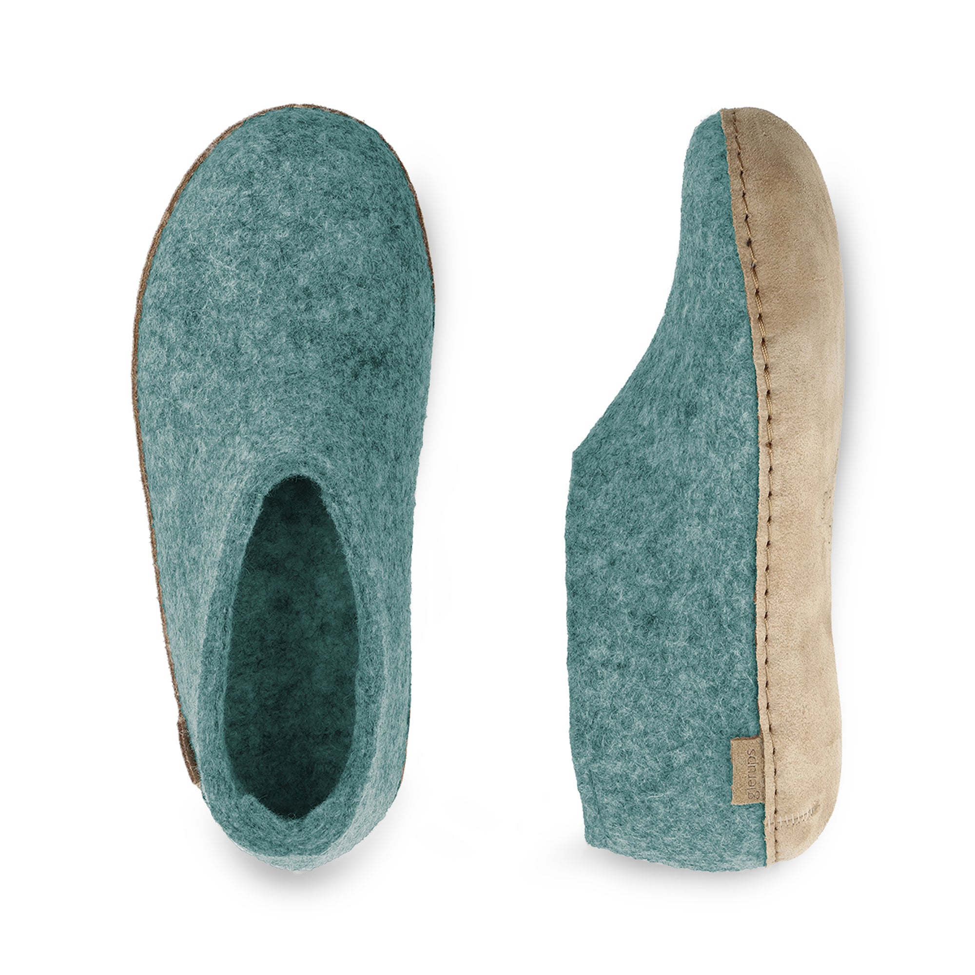 Shoe with leather sole - North Sea