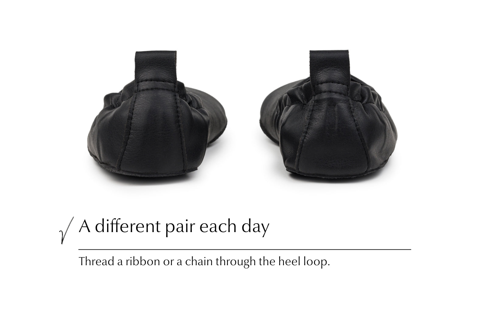Barefoot dress shoes Chic black