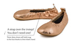 Comfort dress shoes Chic Preciosa rosegold