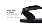 Comfort Sandals Hava Sparkle – Black