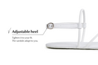 Barefoot Sandals Aura White