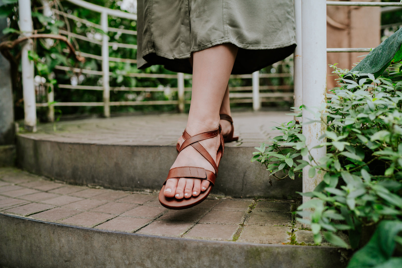 Hava Comfort sandals brown