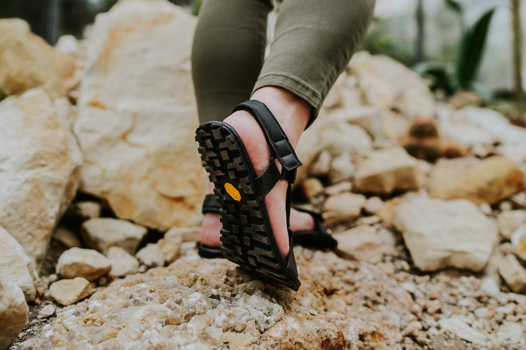 Adventure barefoot trekking sandals
