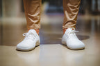 Flow white barefoot sneakers