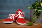 Vida Hemp Comfort red sneakers