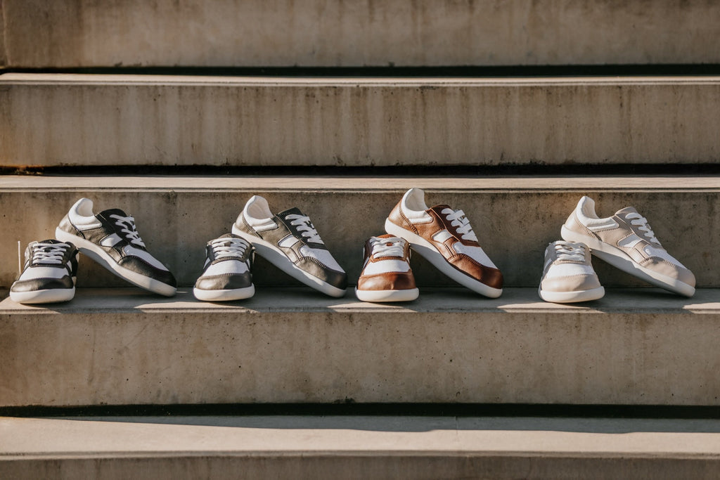 Barefoot Sneakers Yuva Grey & White