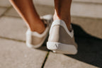 Barefoot Sneakers Yuva Beige & White