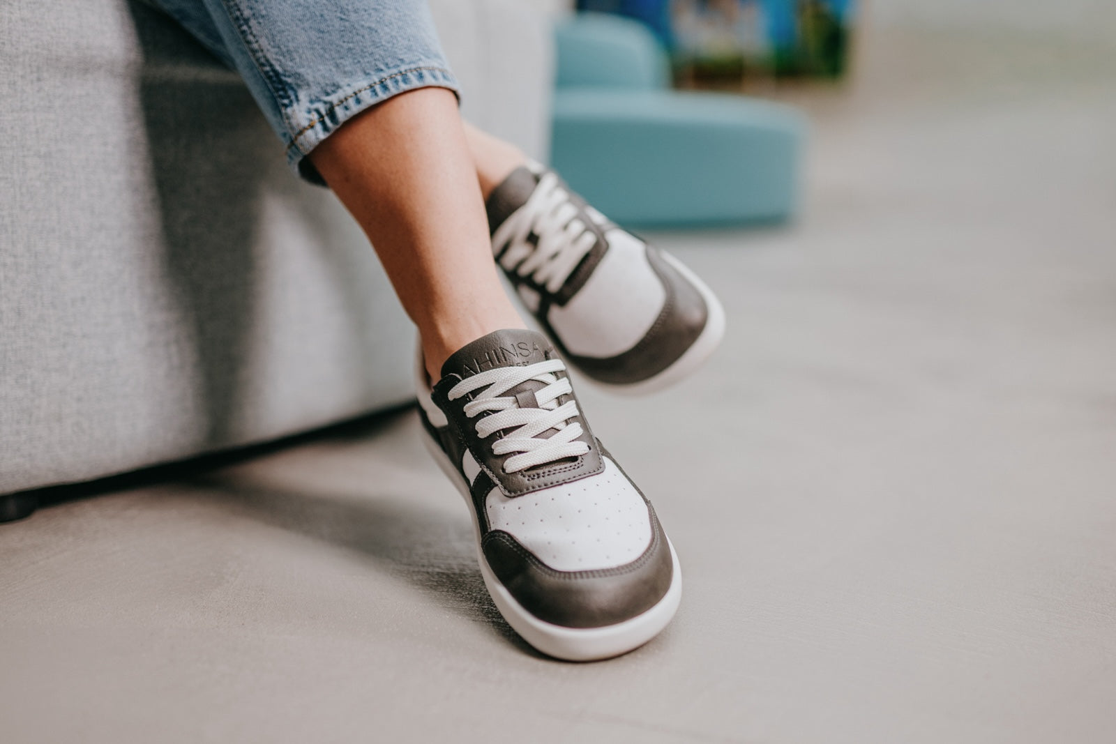 Yuva Comfort Sneakers Grey & White