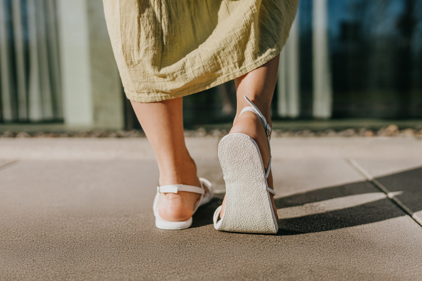 Comfort Sandals Aura White