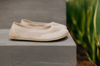 Comfort Knit Ballet Flats Softy Beige